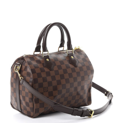 Louis Vuitton Damier Ebene Speedy Bandouliere 25 3 of 9