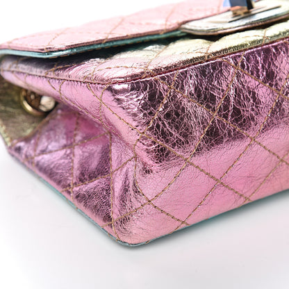 Chanel Metallic Goatskin Quilted Mini 2.55 Reissue Flap Multicolor 7 of 10