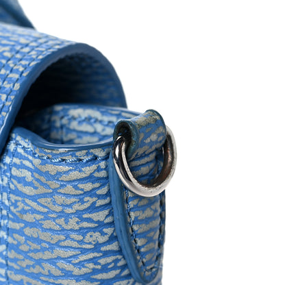 3.1 Phillip Lim Textured Calfskin Mini Pashli Satchel Blue Ivory 19 of 21