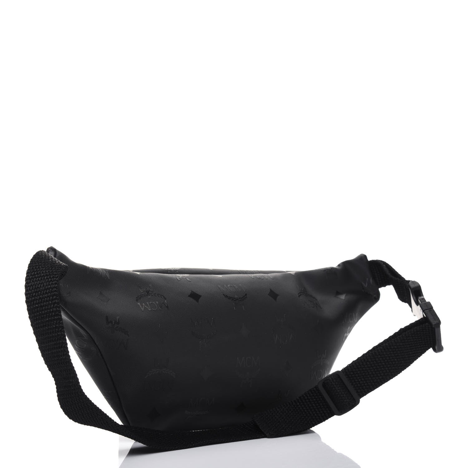 MCM Canvas Belt Bag Black 3 of 13