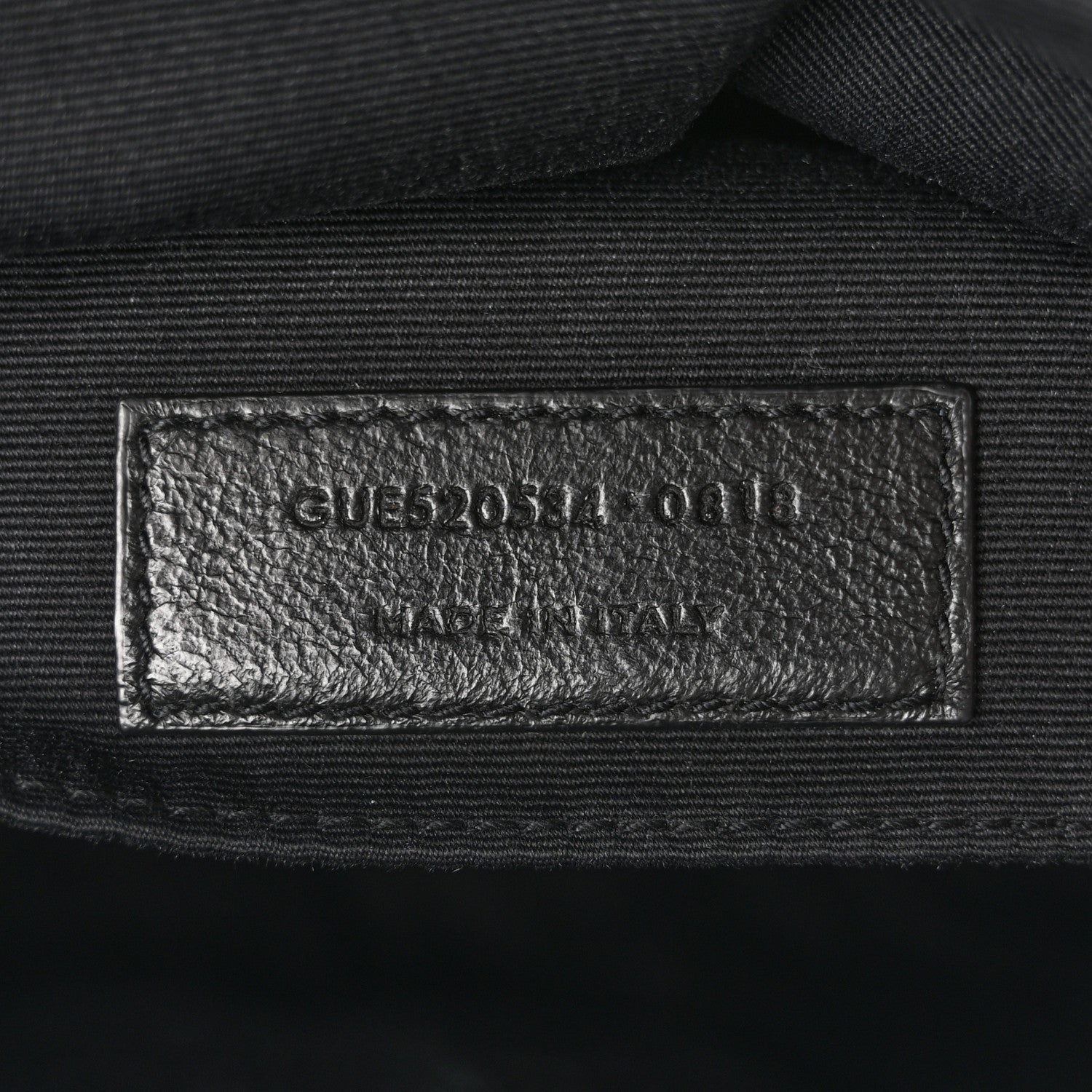 Saint Laurent Calfskin Matelasse Monogram Lou Camera Bag Navy 7 of 15