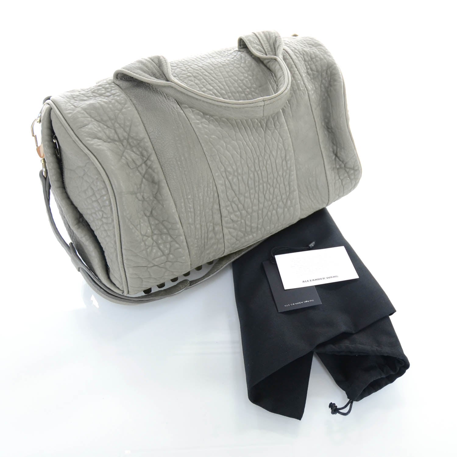 Alexander Wang Leather Rocco Granite 3 of 9