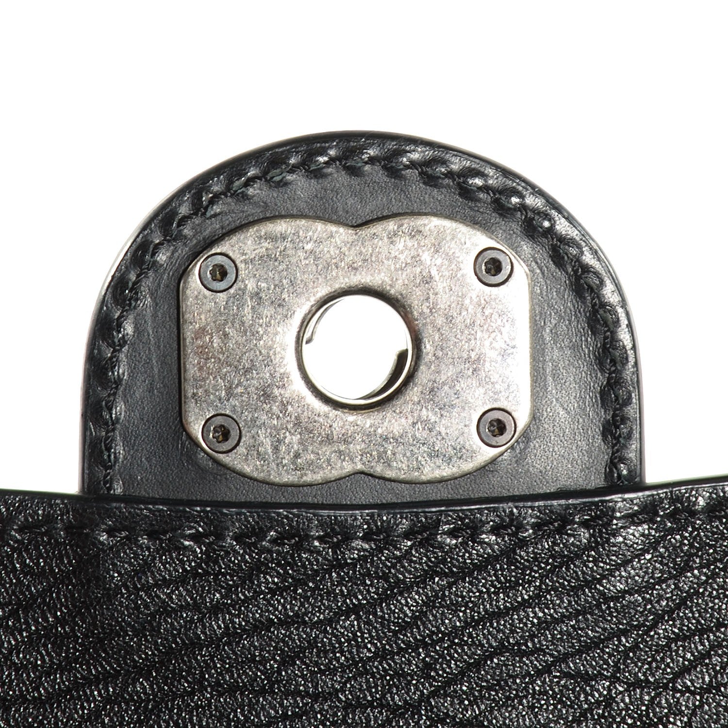 Chanel Studded Calfskin Lambskin Paris Dallas Flap Black 9 of 9