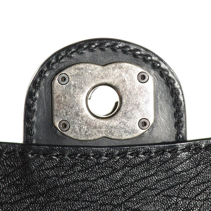 Chanel Studded Calfskin Lambskin Paris Dallas Flap Black 9 of 9