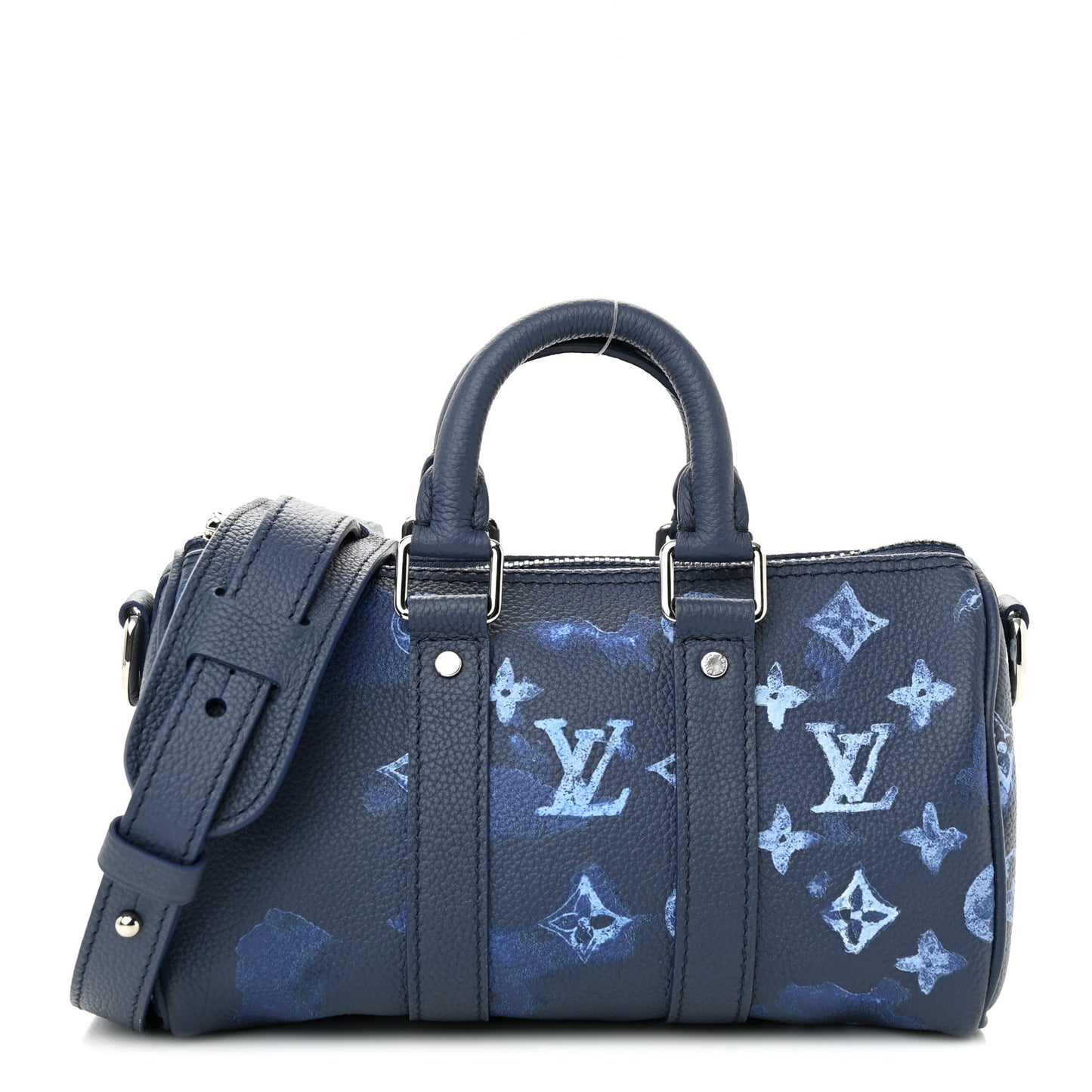 Monogram Ink Watercolor Keepall XS Blue