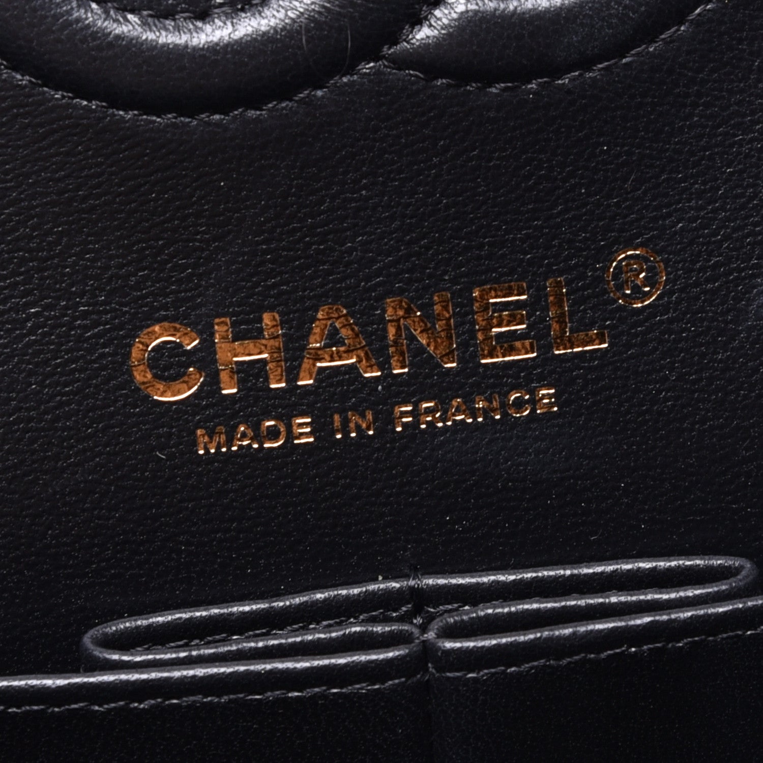 Chanel Caviar Chevron Quilted Small Double Flap Black 6 of 9