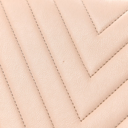 Chanel Calfskin Chevron Quilted New Medium Boy Flap Light Pink 10 of 15