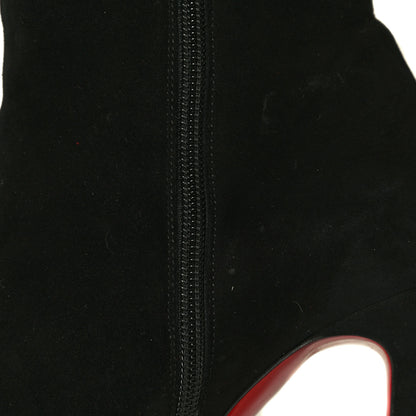 Christian Louboutin Suede Botalili 120 Tall Boots 39.5 Black 9 of 9