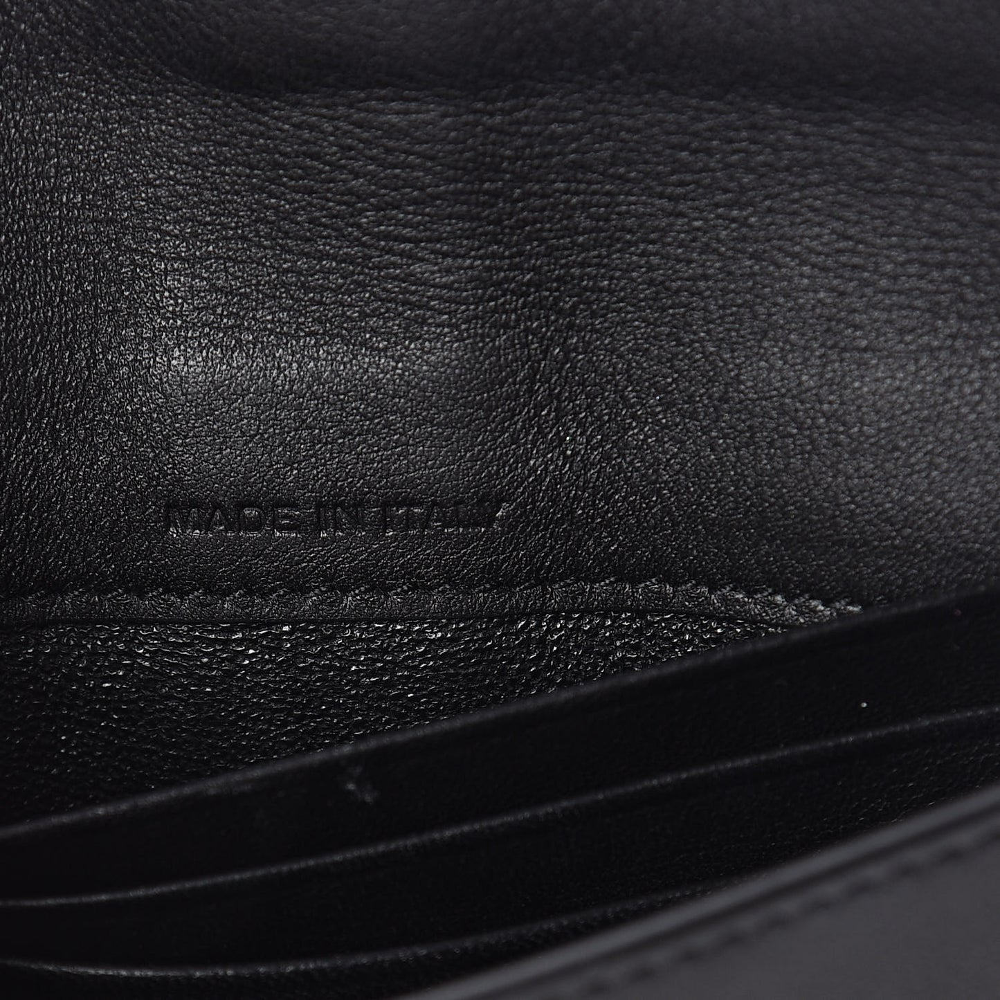 Calfskin Monogram Tri Pocket Crossbody Bag Black
