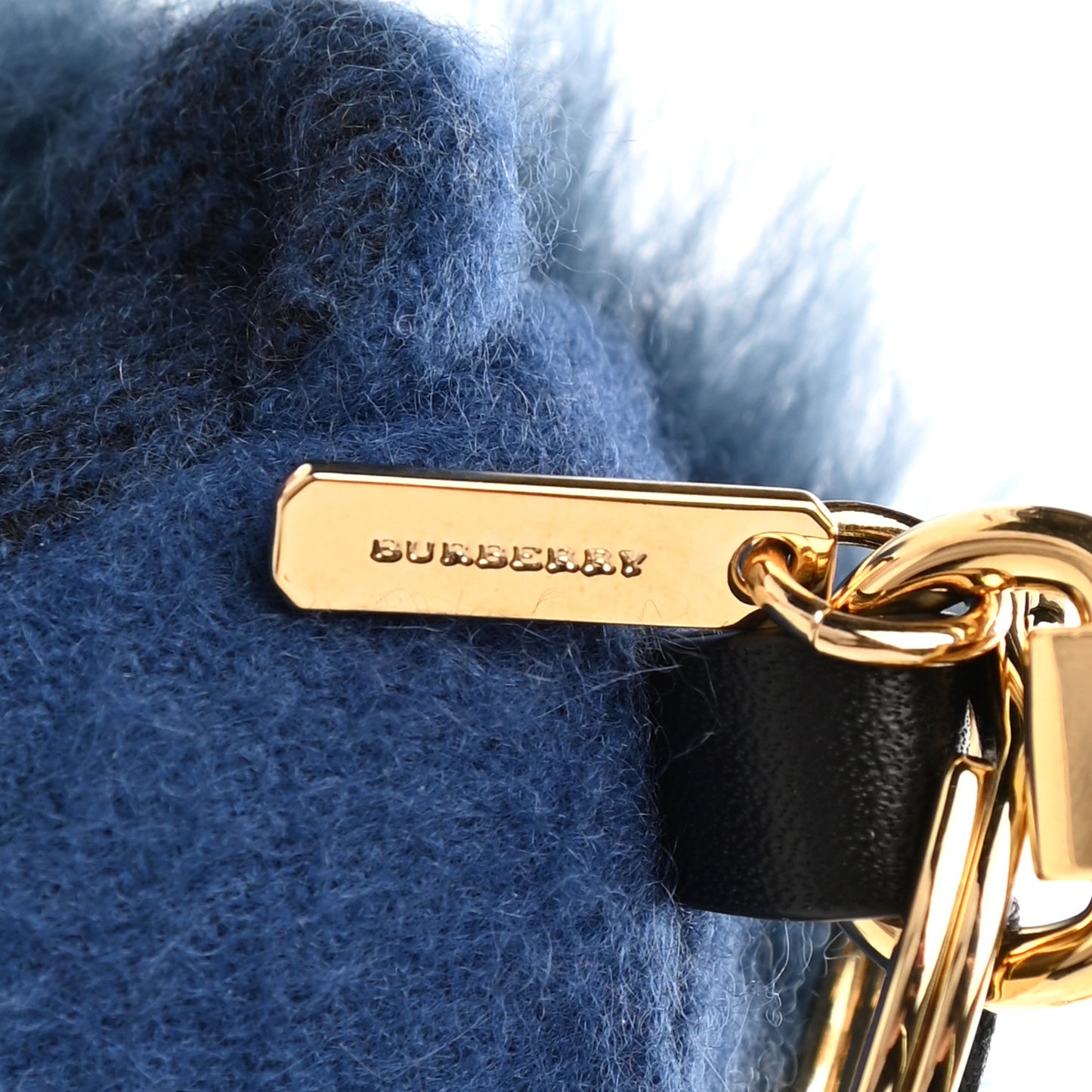 Cashmere Thomas Teddy Bear Keychain Charm Cadet Blue