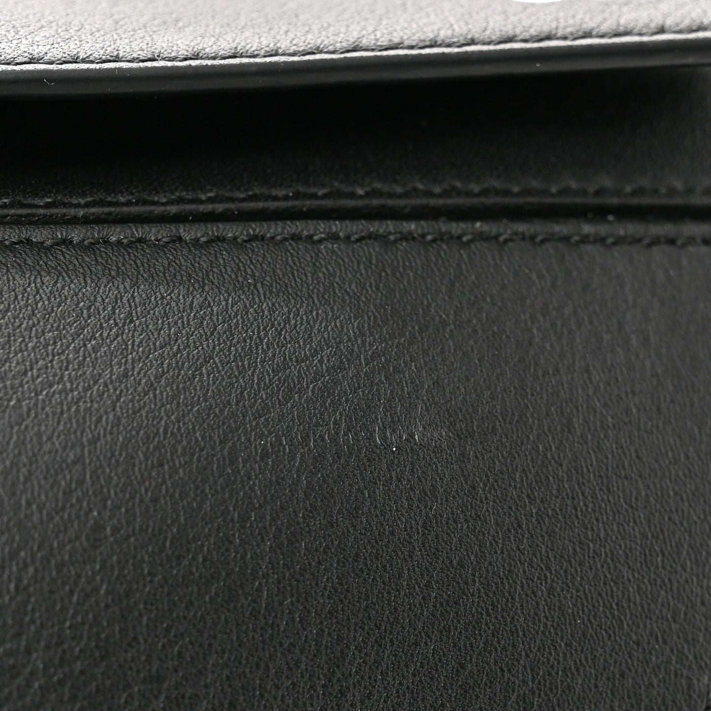 Calfskin Small Puzzle Bag Black