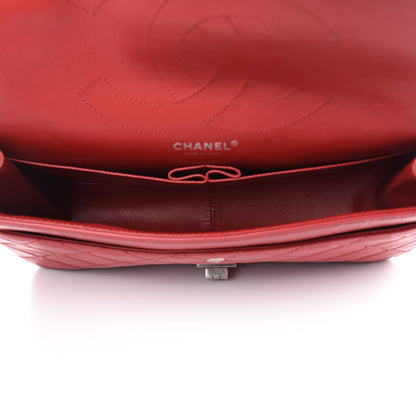Chanel Aged Calfskin Quilted 2.55 Reissue 227 Flap Red 5 of 11