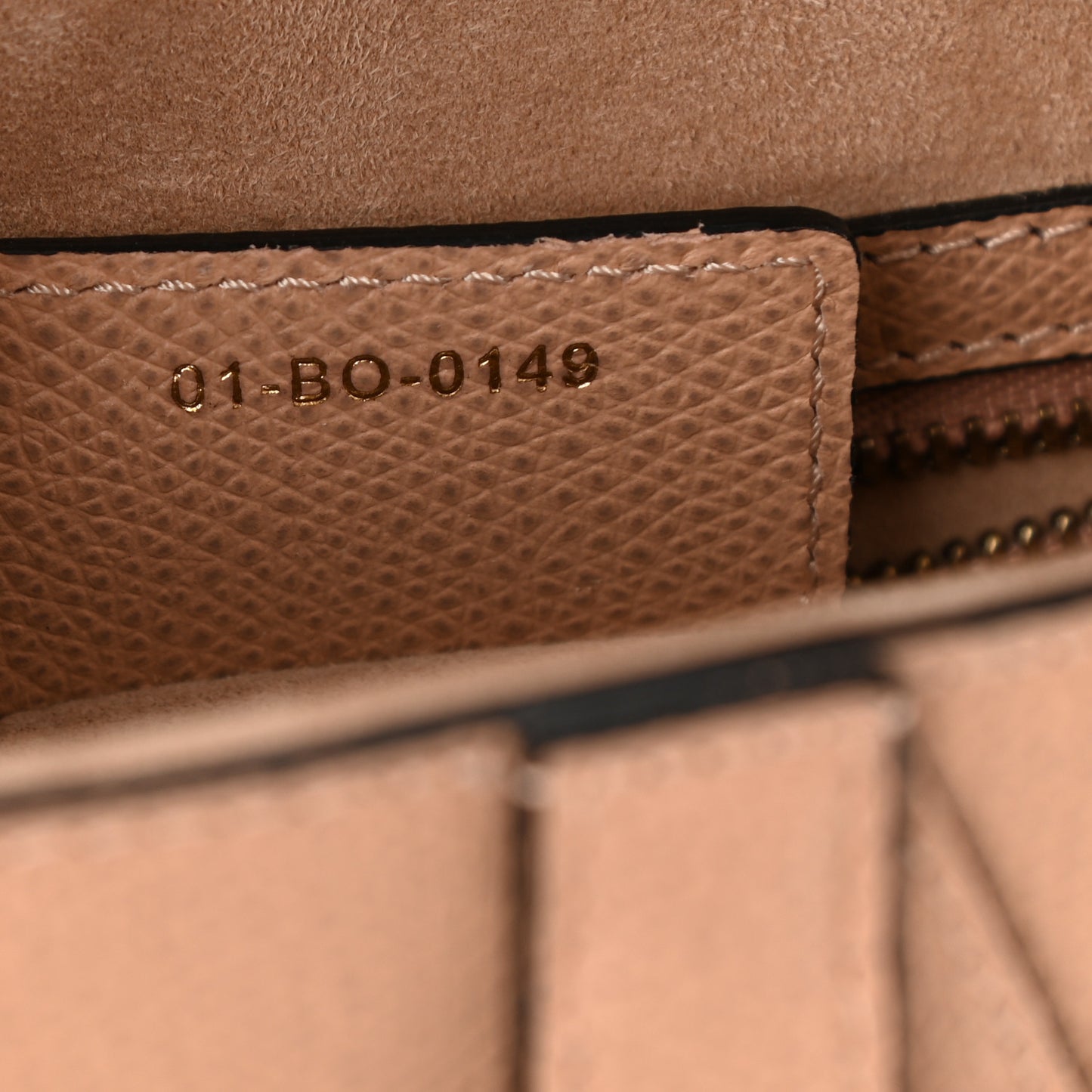 Grained Calfskin Saddle Bag Fard