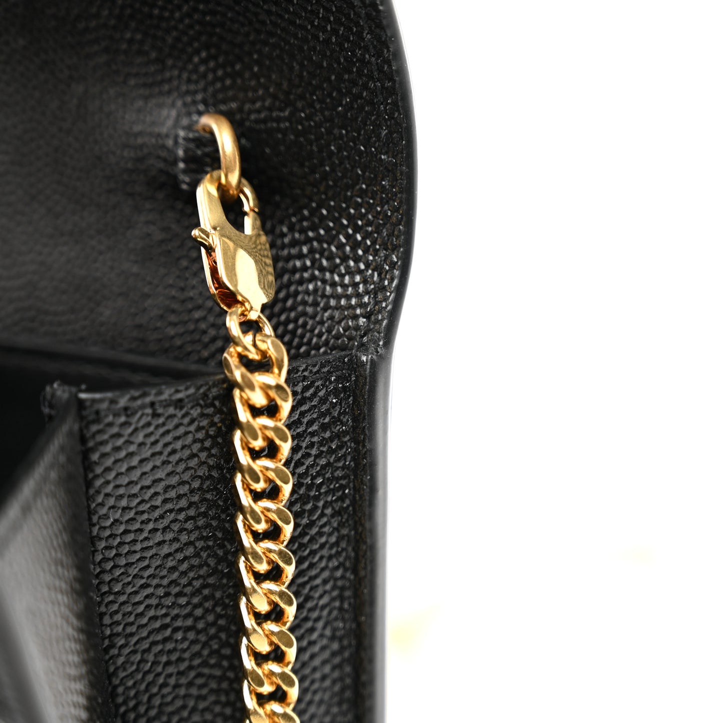 Grain de Poudre Uptown Chain Wallet Black