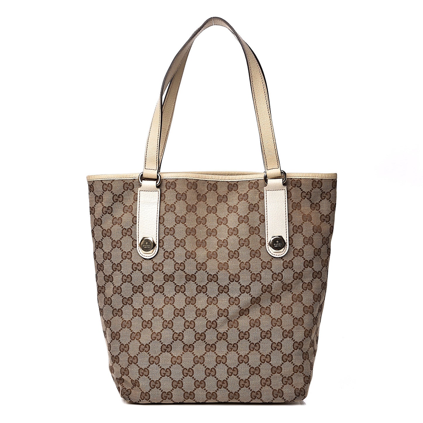 Monogram Charmy Tote White