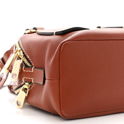Chloe Calfskin Small Daria Sepia Brown 10 of 11