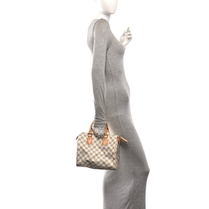 Louis Vuitton Damier Azur Speedy 25 2 of 10