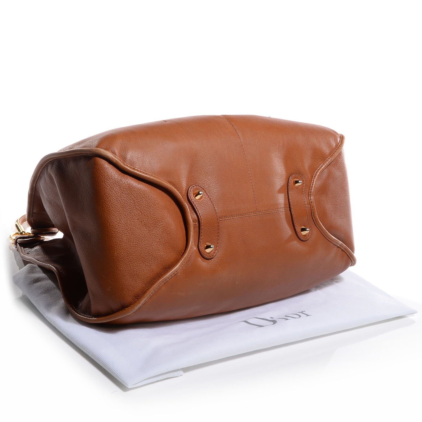 Calfskin 61 Medium Tote Brandy