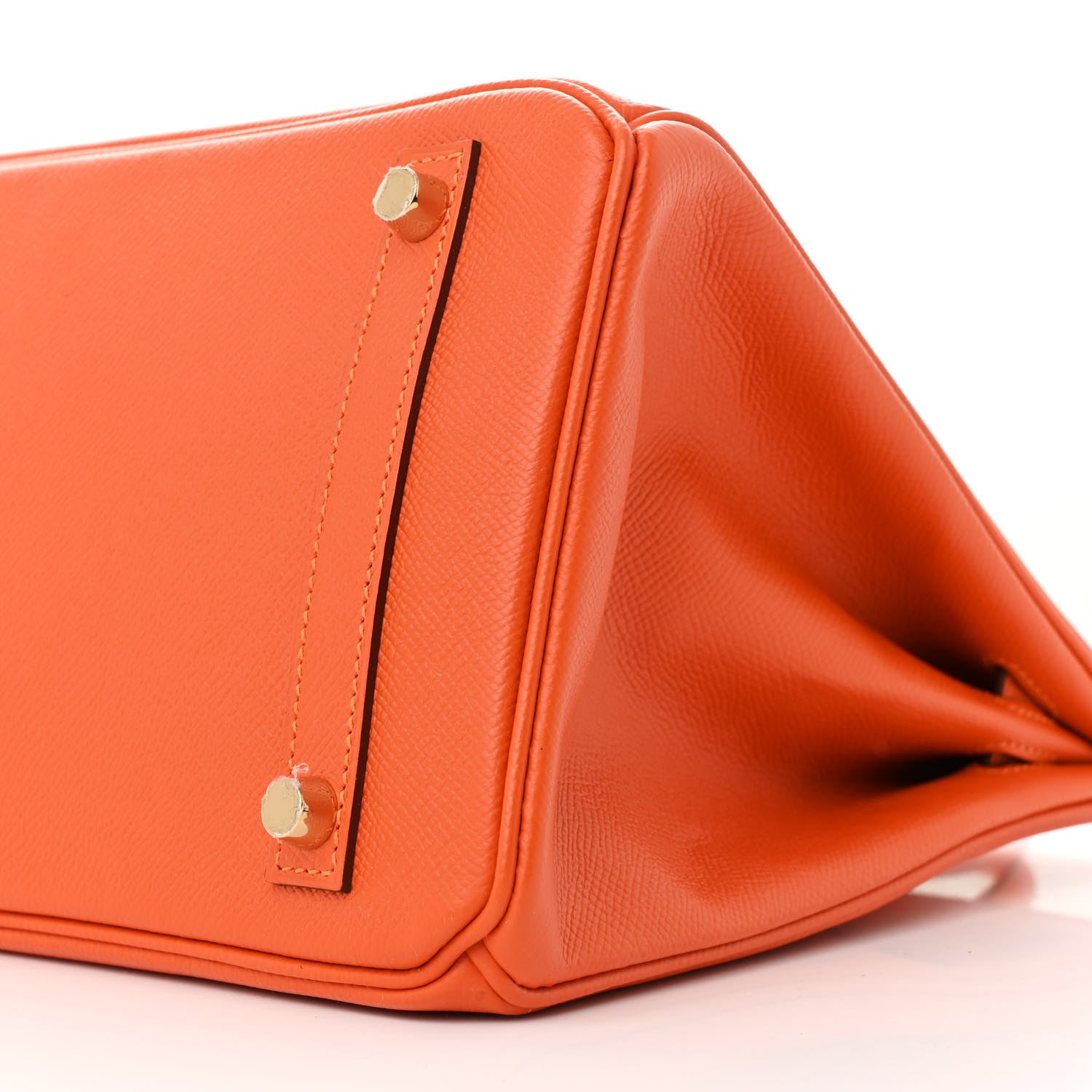Hermes Epsom Birkin 30 Orange 9 of 12