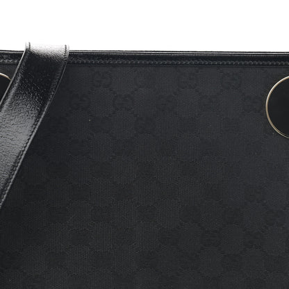 Gucci Monogram Eclipse Messenger Bag Black 7 of 10