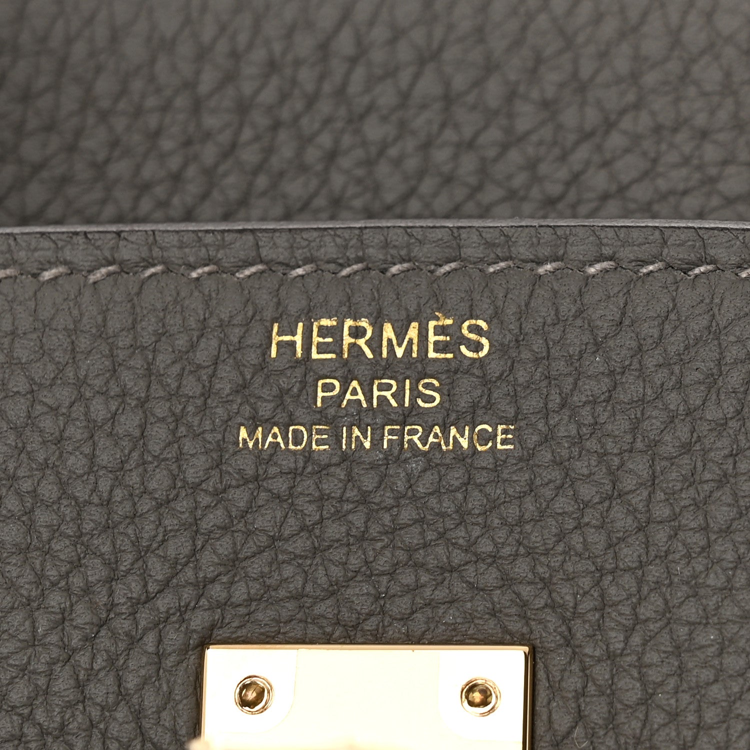 Hermes Togo Birkin 25 Gris Meyer 5 of 10