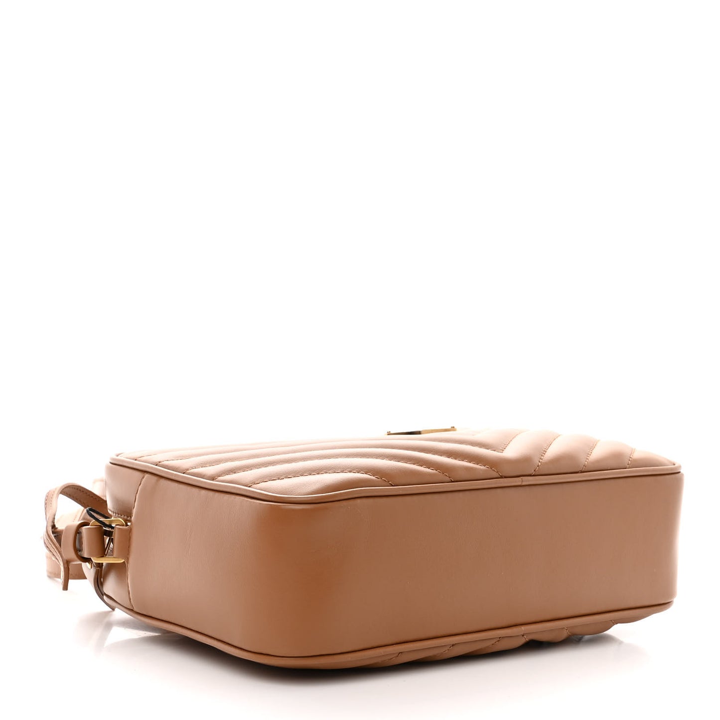 Calfskin Matelasse Monogram Lou Camera Bag Cinnamon