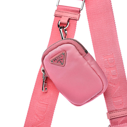 Prada Nylon Re-Edition 2005 Shoulder Bag Begonia 10 of 11