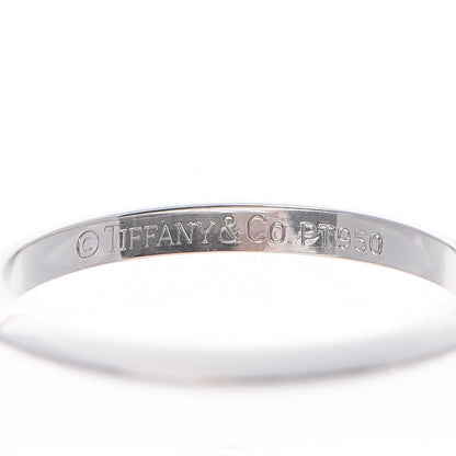 Tiffany Platinum 2mm Knife Edge Band Ring 4.5 4 of 5