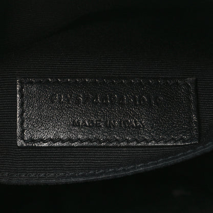 Saint Laurent Calfskin Matelasse Monogram Lou Camera Bag Black 7 of 13