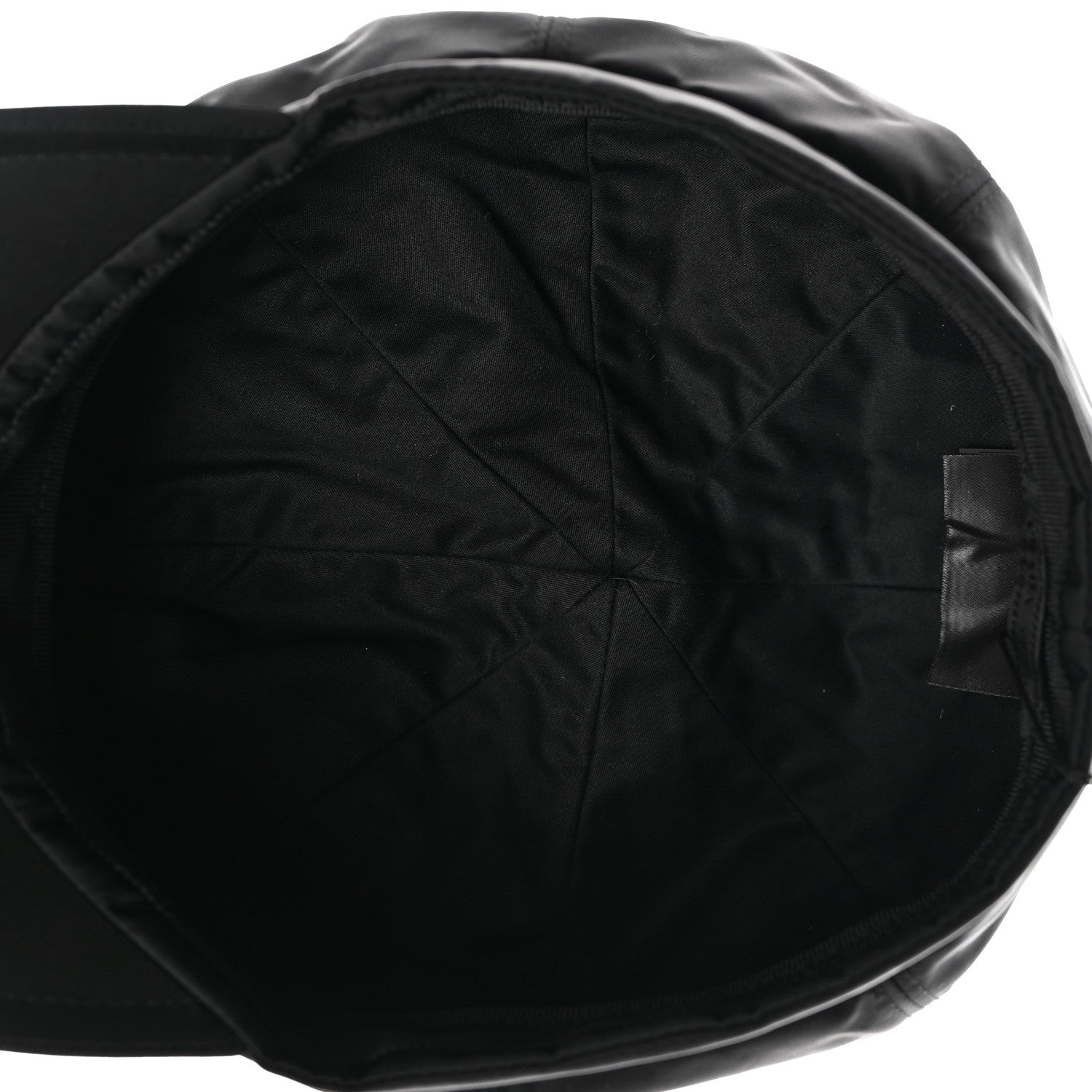 Prada Re-Nylon Mens Newsboy Hat L Black 8 of 8