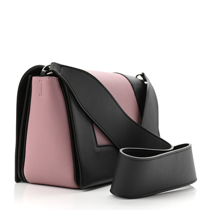 Celine Shiny Smooth Calfskin Medium Frame Shoulder Bag Liquorice Antique Rose 3 of 11