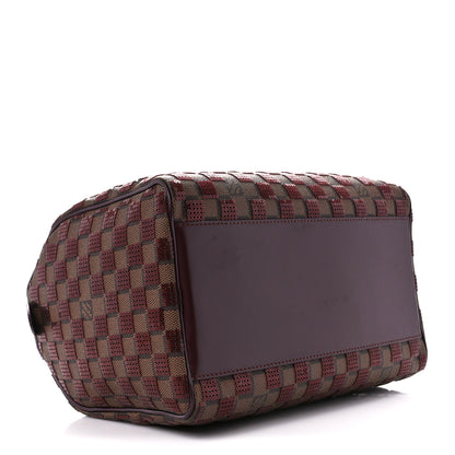 Louis Vuitton Damier Paillettes Speedy 30 Rouge 4 of 11
