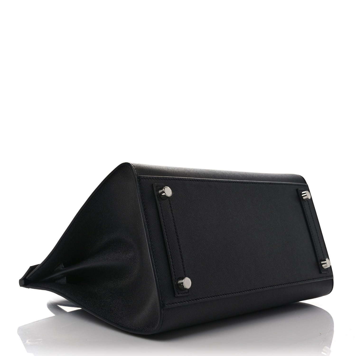 Hermes Madame Calfskin Birkin Sellier 30 Black 4 of 8