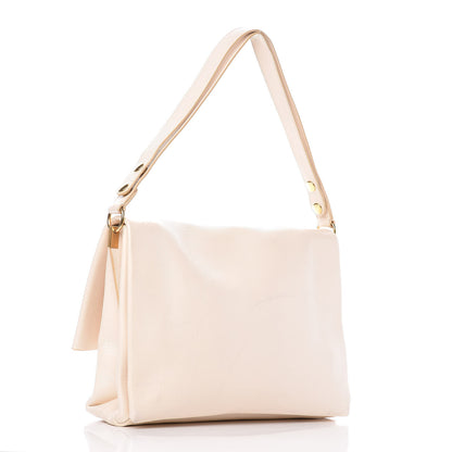 Celine Calfskin Blade Flap Cream 3 of 24