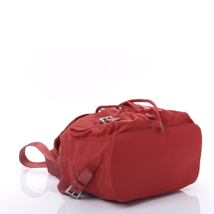 Prada Nylon Vela Small Backpack Rosso 3 of 9