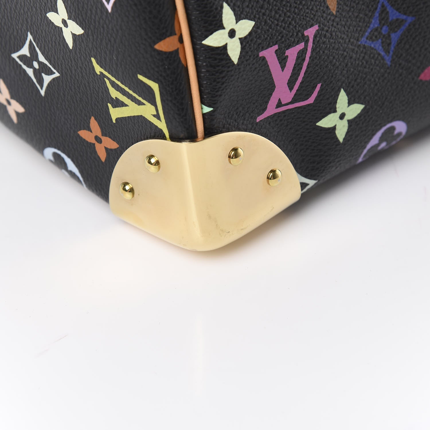 Louis Vuitton Monogram Multicolor Speedy 30 Black 8 of 12