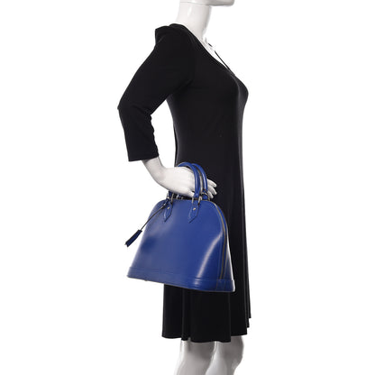 Louis Vuitton Epi Alma PM Blueberry 2 of 9