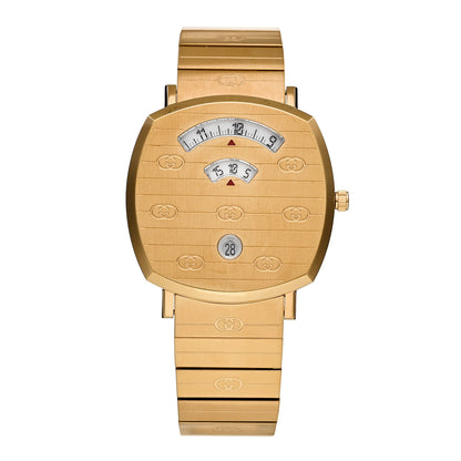 Gucci Stainless Steel 38mm Grip Quartz Watch Gold 1 of 5