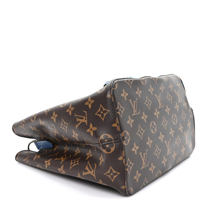 Louis Vuitton Monogram Neonoe MM Blue Jean 4 of 11