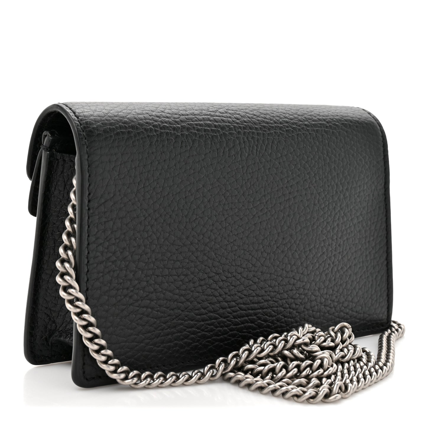 Calfskin Super Mini Dionysus Shoulder Bag Black