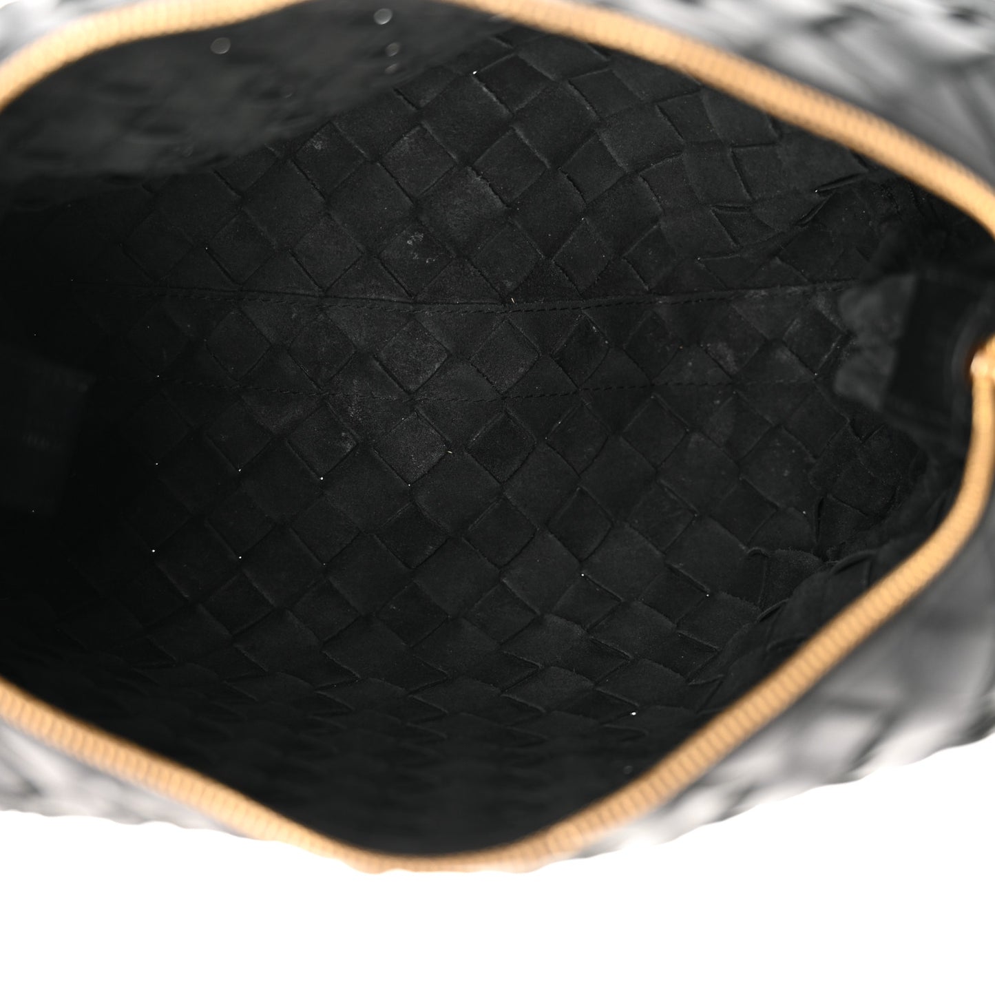 Nappa Intrecciato Medium Loop Camera Bag Black