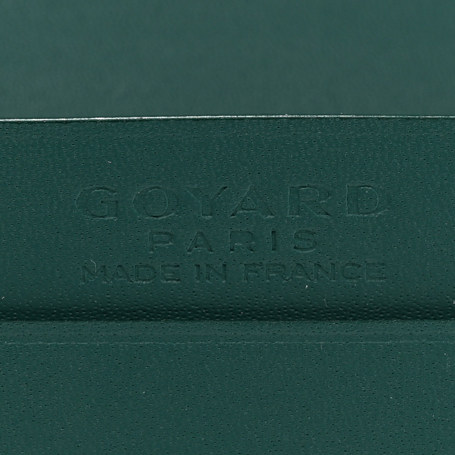 Goyard Goyardine Business Card Holder Green 6 of 7