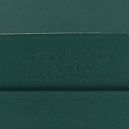Goyard Goyardine Business Card Holder Green 6 of 7