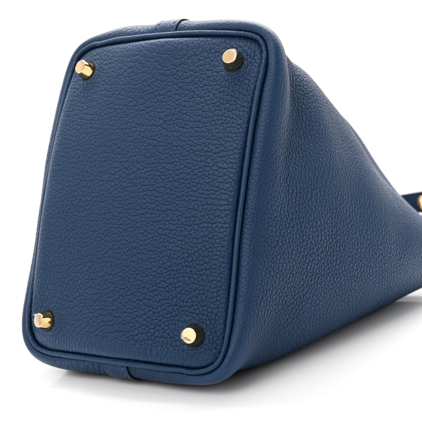 Taurillon Clemence Picotin Lock 18 PM Deep Bleu