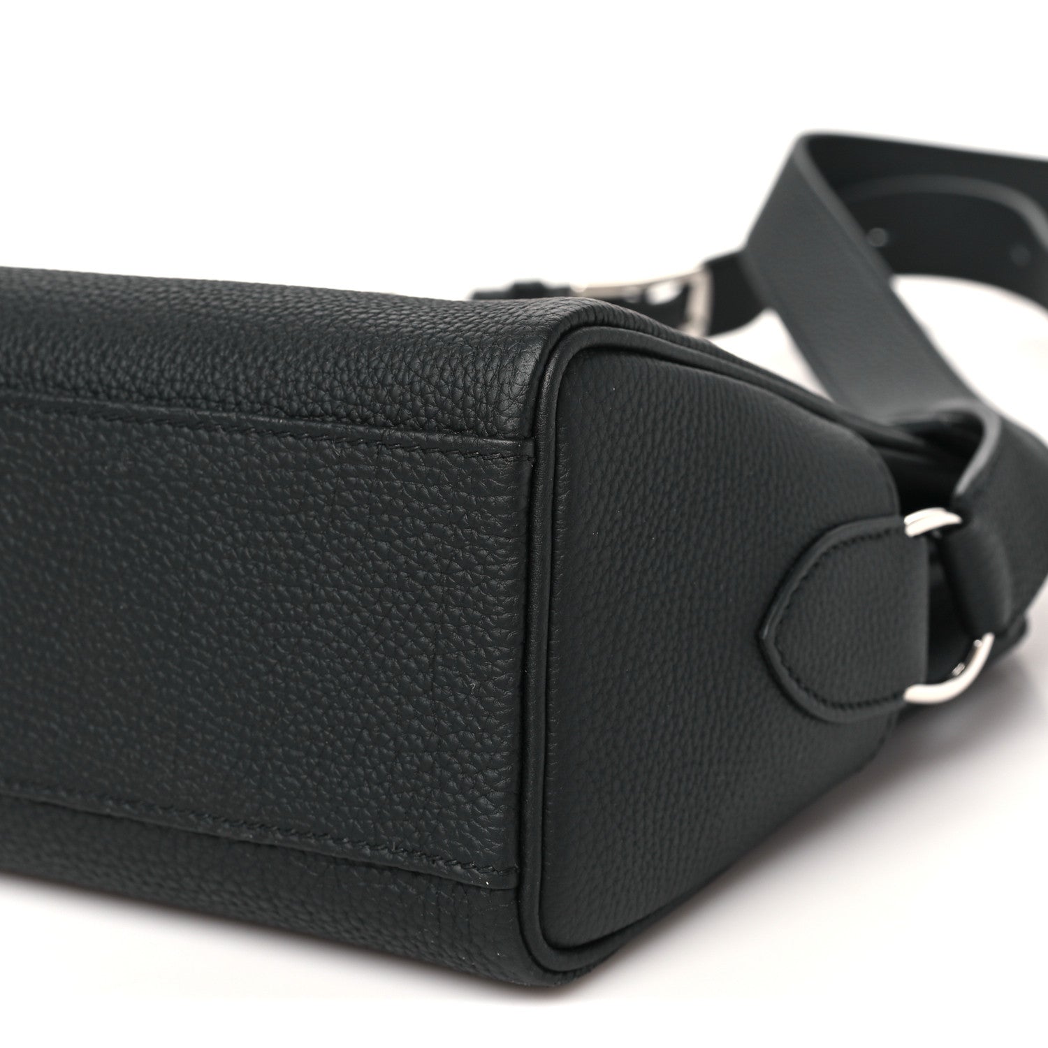 Hermes Togo Kelly Messenger PM Black 10 of 10