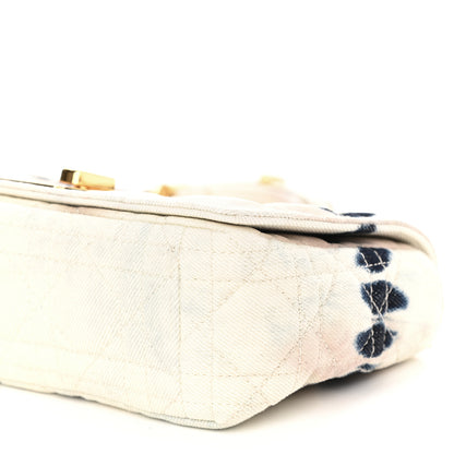 Christian Dior Denim Tie Dye Cannage Small Caro Bag Multicolor 9 of 9