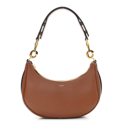 Celine Smooth Calfskin Medium Strap Ava Shoulder Bag Tan 1 of 10