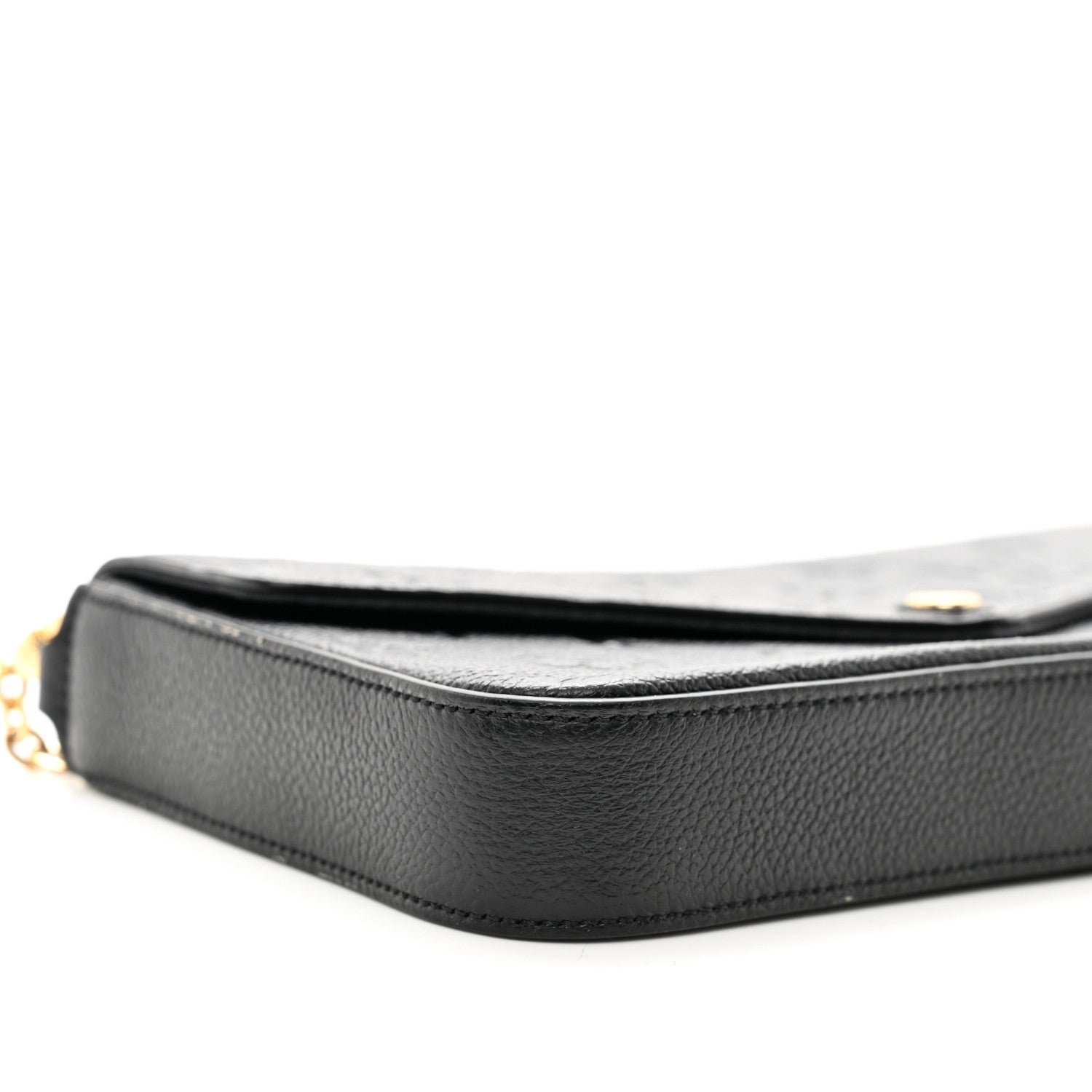 Louis Vuitton Empreinte Pochette Felicie Chain Wallet Black 9 of 10