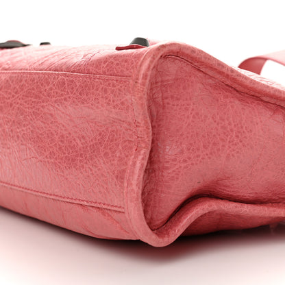 Balenciaga Agneau Classic Hardware Mini City Rose Bombon Raspberry 10 of 10
