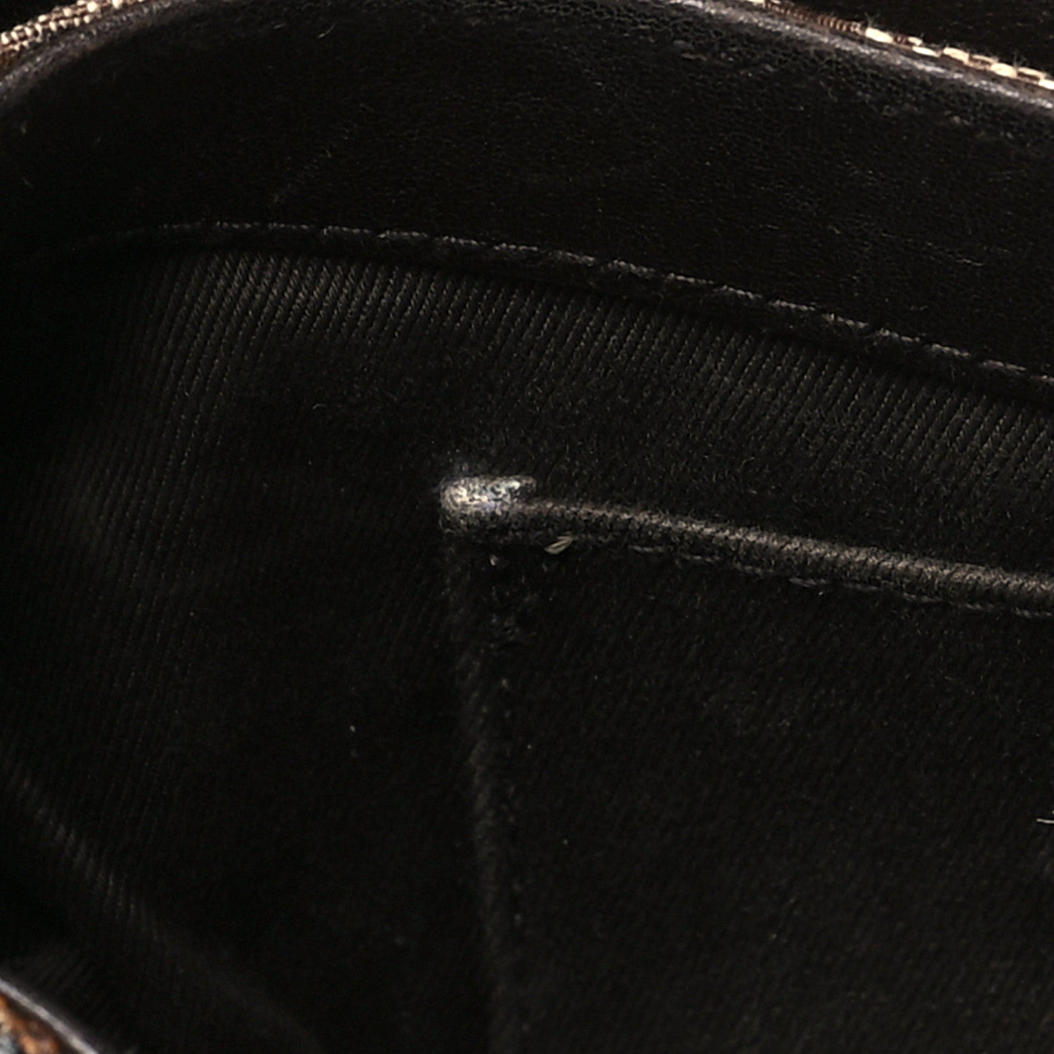 Gucci Monogram Studded Small Horsebit Clutch Dark Brown 11 of 12